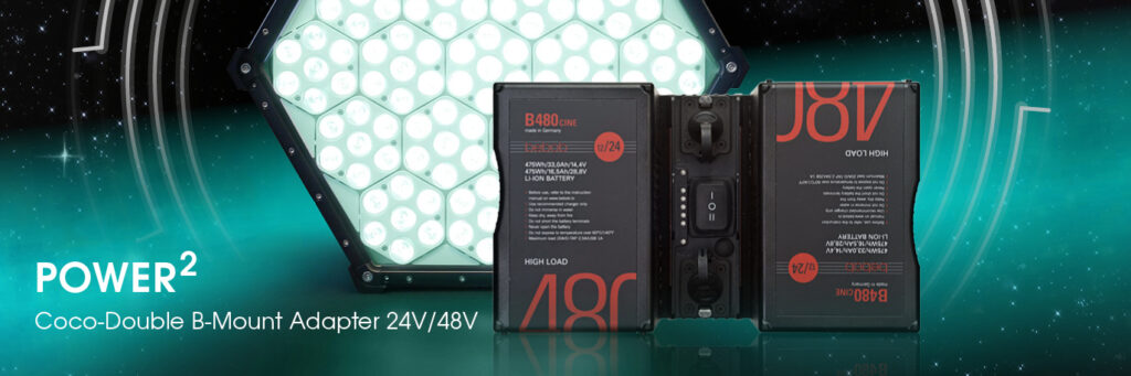 bebob introduces new adapter for dual B-Mount power