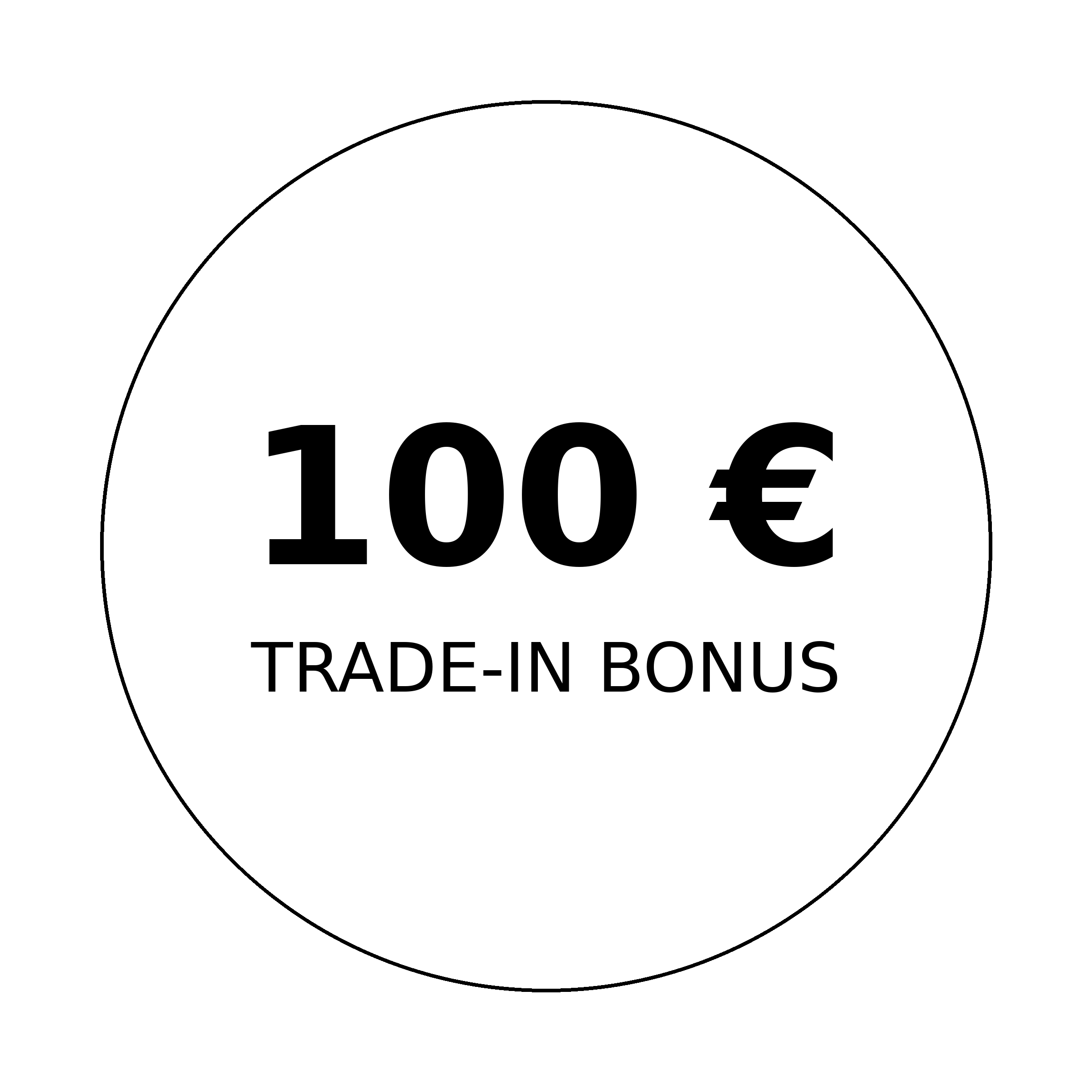 100 € Trade-In Bonus